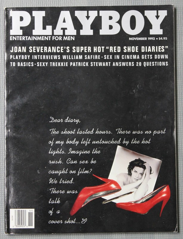 PLAYBOY NOVEMBER 1992 - PLAYMATE STEFANIE ADAMS - SEX IN CINEMA PICTORIAL