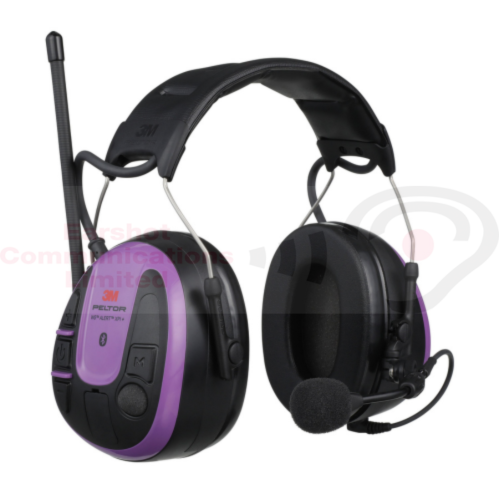 3M Peltor MRX21AWS7 WS Alert XPI+ FM Radio Bluetooth Headband Headset