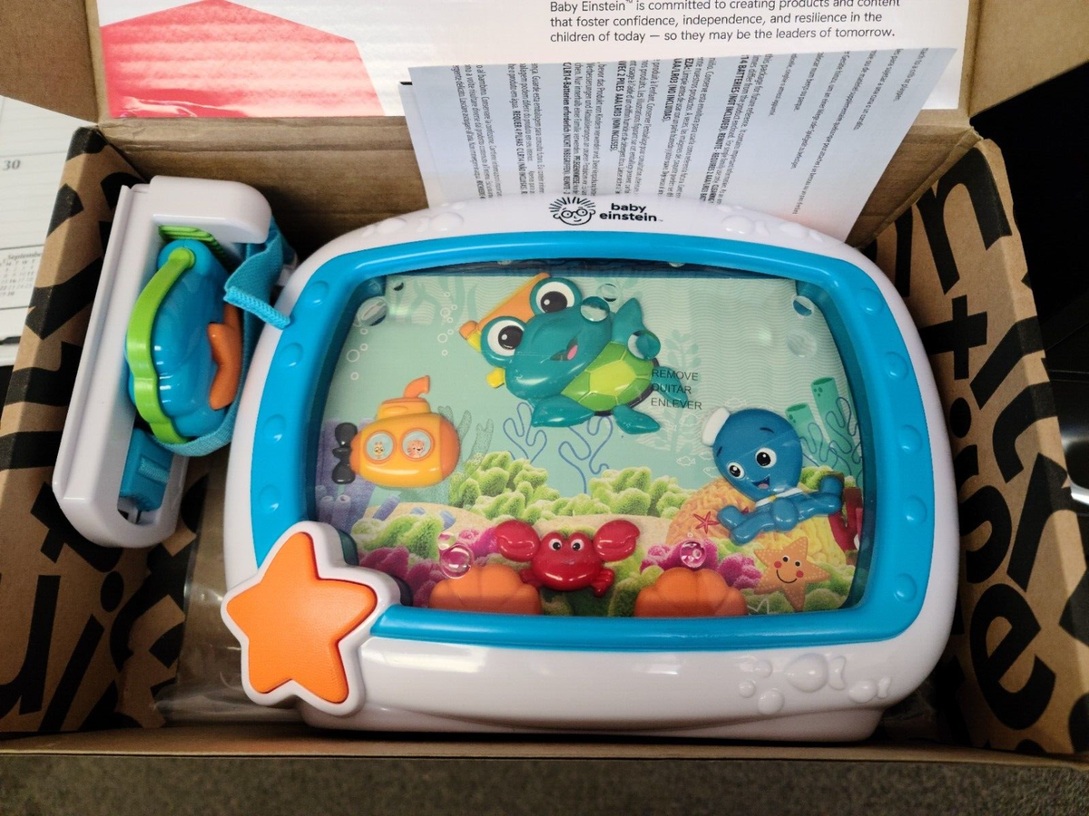 Baby Einstein Sea Dreams Soother Musical Crib Toy and Sound Machine -NIB