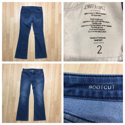 size 2 bootcut jeans
