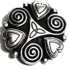 Ancienne Broche KELT Triskel