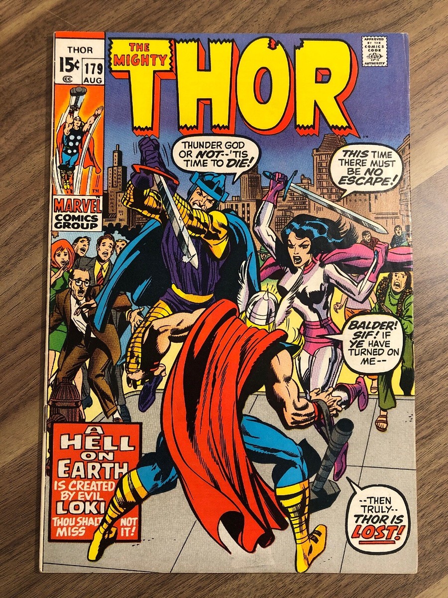 The Mighty Thor #179 Marvel Comics Bronze Age | eBay