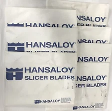 Hansaloy Bun Bread Slicer V-Tooth Blades 135-H27 [Lot of 7] NOS