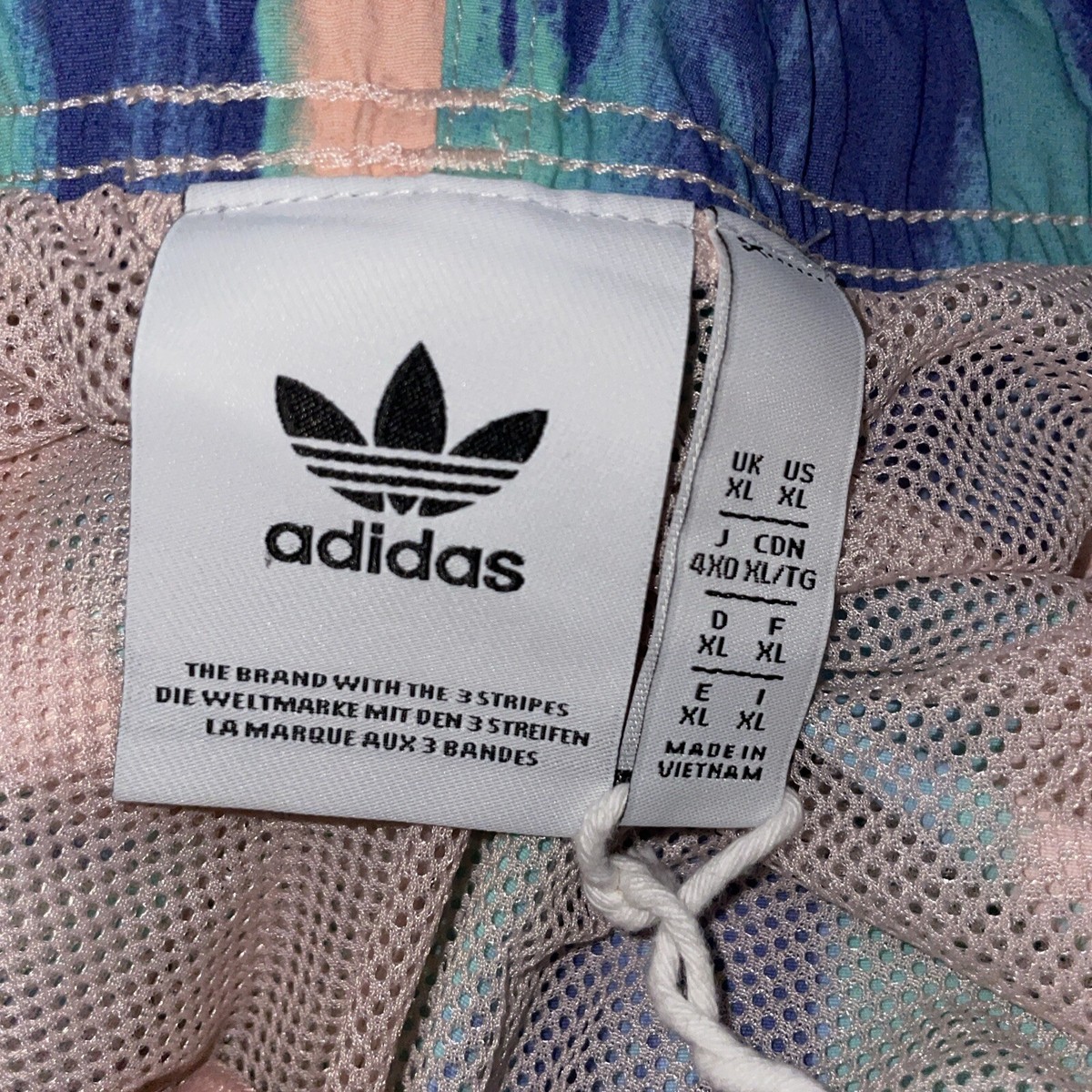 Adidas Mens Originals Ryv Allover Print Swim Shorts Trunks GN3316