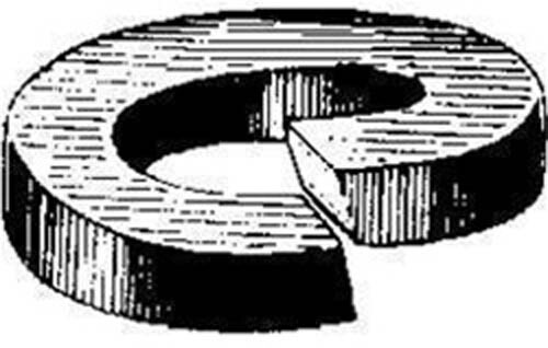 AMZ 8mm DIN 127 Metric Zinc Lock Washers and Fasteners for Secure Assembly