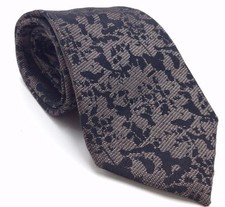  125 Calvin Klein Men S Black Floral Neck Tie Skinny Classic Silk Necktie 58x3