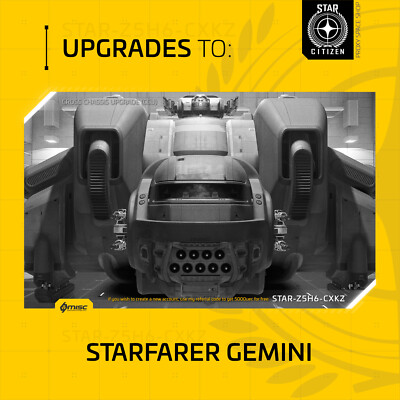 Star Citizen - MISC STARFARER GEMINI - UPGRADE - (CCU)