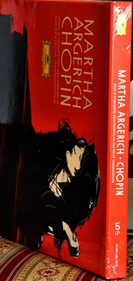 DGG Martha ARGERICH Chopin Solo & Concerto Recording 180g #5LP BOXSET No 1031 SS - Image 3 of 4