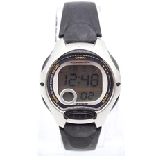 Casio Digital Watch Womens Silver Tone Stainless Steel  LW-200-1AV 50m LW200