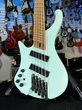 Ibanez Bass Workshop EHB1005MSL Bass Guitar Sea Foam Green Matte Auth Deal! 369