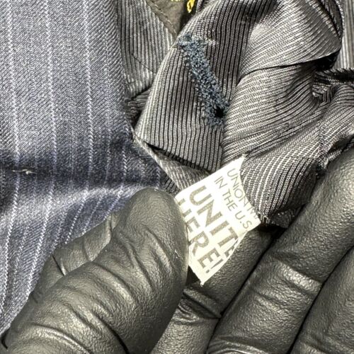 Cremeux Loro Piana Suit Mens 43 Long Blue Pinstriped 3 Button Wool 36X34 Pants * - Picture 8 of 24