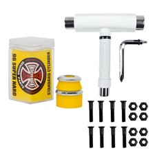 Independent Skateboard Bushings Cylinder Yellow 96A With Krown T-Tool  Hardware