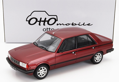 Diecast model cars Peugeot 305 1/18 Ottomobile GTX metallise red foncé 1985
