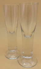 Vintage Blown Glass Cordial Liqueur 5-1/2” Glasses Set of 2