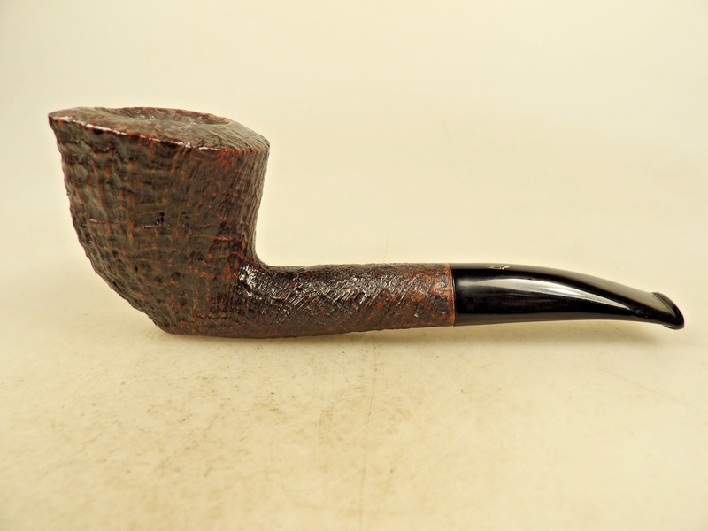 “Hand Made” Savinelli Autograph Product Blasted Briar Pipe Italy non-Filter Stem