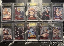 One Piece TCG 9.5 BECKET Grade SET  Premium C...