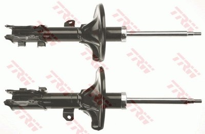 2x Stoßdämpfer TRW TWIN JGM1169T für TIBURON HYUNDAI GK 48,6mm M12x1,25 2 16V