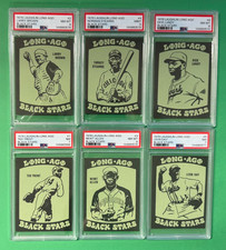 1978 Laughlin Long Ago Black Stars Complete Set All PSA Graded (36 cards)