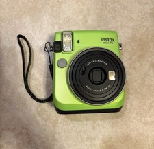 TESTED Fujifilm Instax Mini 70 Polaroid Camera Instant Film (Green)