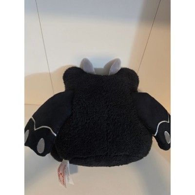 Cuddle Barn Wawa the Frog Mothman 9  (rare Size) Soft Plush Goals Black Toy NEW