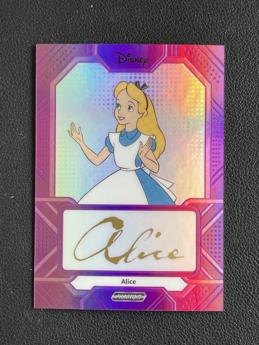 Alice 2025 Kakawow Phantom Disney Signature Auto Purple 073/115