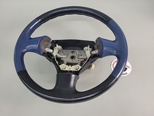 1999-2005 Nb 10ae Mazda Miata Leather Blue Black Leather Steering Wheel Mx-5 1999-2005 Nb 10ae Mazda Miata Leather Blue Black Leather Steering Wheel Mx-5