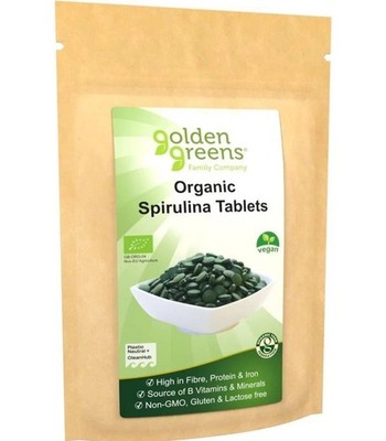 Greens Bio Bio Spirulina - 450 Tabletten