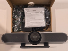 Logitech MeetUp 960-001101 Video Conferencing System, 4K 3 Microphones - Black