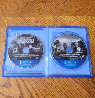 Call of Duty: Modern Warfare & Rainbow Siege (PlayStation 4) Tested - Fast Ship!