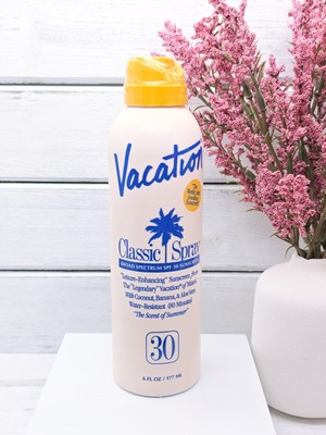 Vacation Classic Spray Sunscreen Broad Spectrum Spf 30 6 Fl Oz NWOB & Sealed