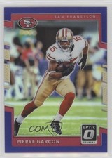 2017 Donruss Optic Purple Prizm 13/50 Pierre Garcon #40 8k4
