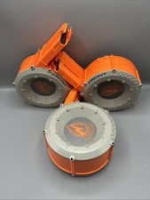 Lot 3 Nerf N Strike Elite 35 Round Ammo Drums Magazine Replacement Dart Clip