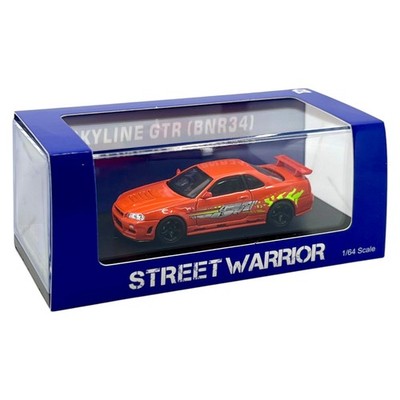 Street Warrior - Nissan Skyline GT-R (R34) F&F - SW64-R34-FNF-ORG