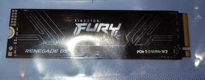 Kingston - Fury Renegade G5 - 1TB - PCIe Gen 5.0 X5 - NVME 2280 M.2 SSD