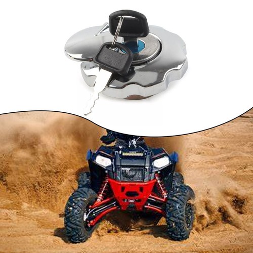 Secure Your Fuel Tank with Aluminum Alloy Lock Cover for Motorcycles 2 Keys - Picture 4 of 12