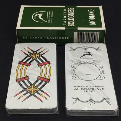 TAROCCO BOLOGNESE MODIANO LE PLAYING CARDS WORLD FAMOUS VINTAGE BOLOGNA