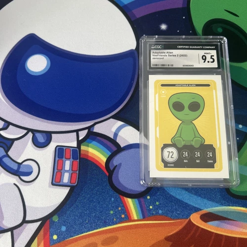 VeeFriends Series 2 Compete And Collect Adaptable Alien CGC 9.5 Mint+ Zerocool.