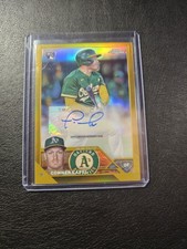 Topps Chrome 2023 Update Rookie Auto Conner Capel Gold 41/50 AC-CC Athletics