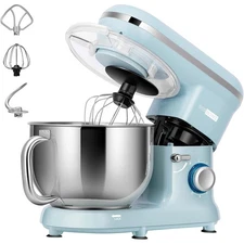 660W Electric Food Stand Mixer 6QT Tilt-Head 10-Speed Kitchen Stainless Bowl