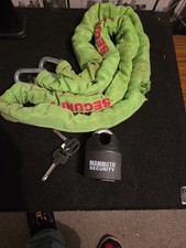 Mammut 10mm Kette 1,8m lang mit nagelneuem Mammutschloss