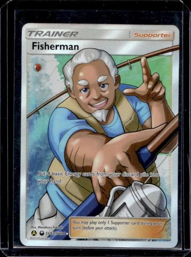 2019 Pokemon SM Hidden Fates Fisherman #SV83/SV94