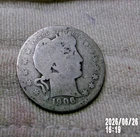 1906 P Barber SILVER Quarter  #JS16