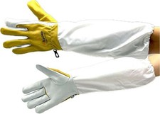 4BEE Imker Lederhandschuhe Robust Komfortabel ideal für Arbeiten am Bienenvolk