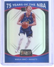 2021-22 Panini Select 75 Years of the NBA Nikola Jokic #55