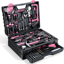Tool Set- 412 Piece Home Repair/Auto Tool Kit, Storage Organizer with Drawers, T
