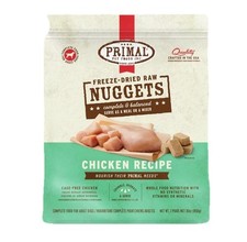 NEW 30oz Primal Freeze Dried Nuggets For DOGS Chicken Formula