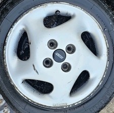 fiat punto gt alloy wheel , 5.5 x 14 ,5 spoke , 4 x 98 pcd , 45.5 et ,sl819