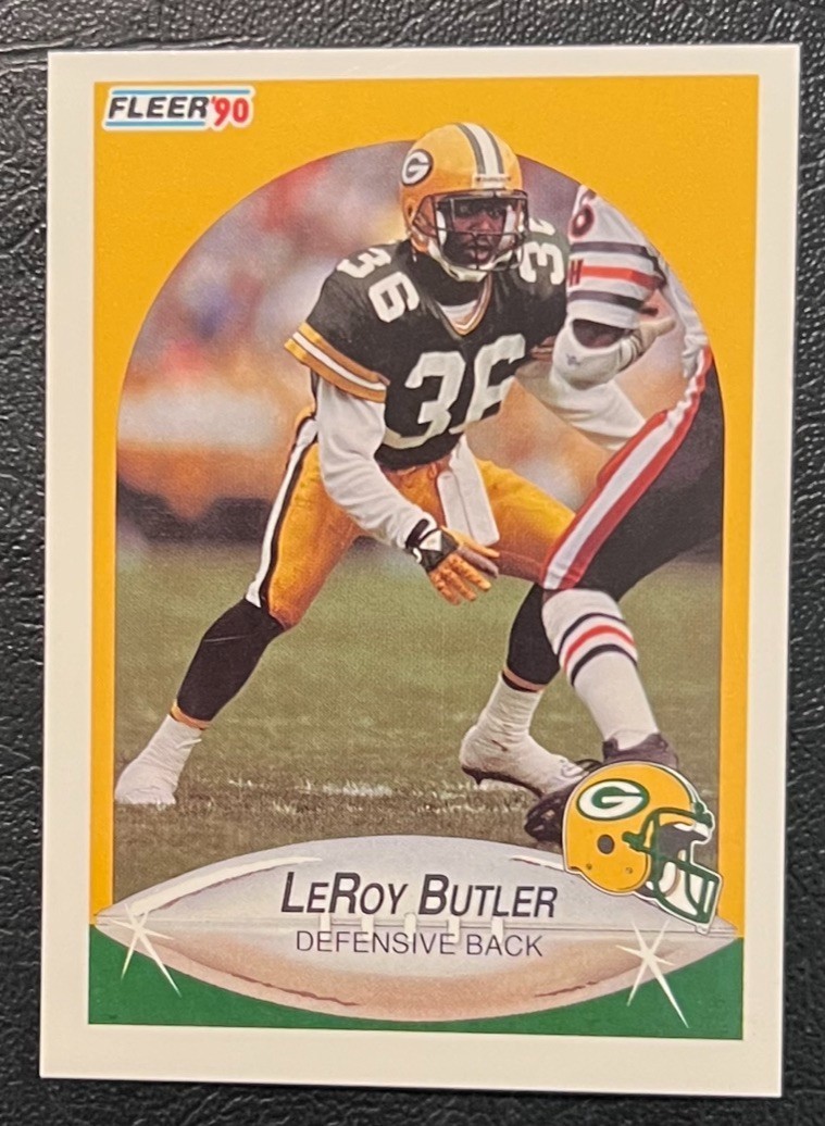 1990 Fleer Update #U97 LeRoy Butler (RC) Green Bay Packers - NrMt+
