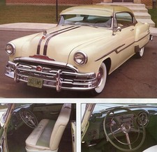 1953-1954 Pontiac Chieftan Star Chief 12 Pg Article Silver Streak