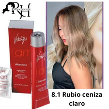Tinte Vitality's 8.1 Rubio ceniza claro colores para cabellos 100 ml